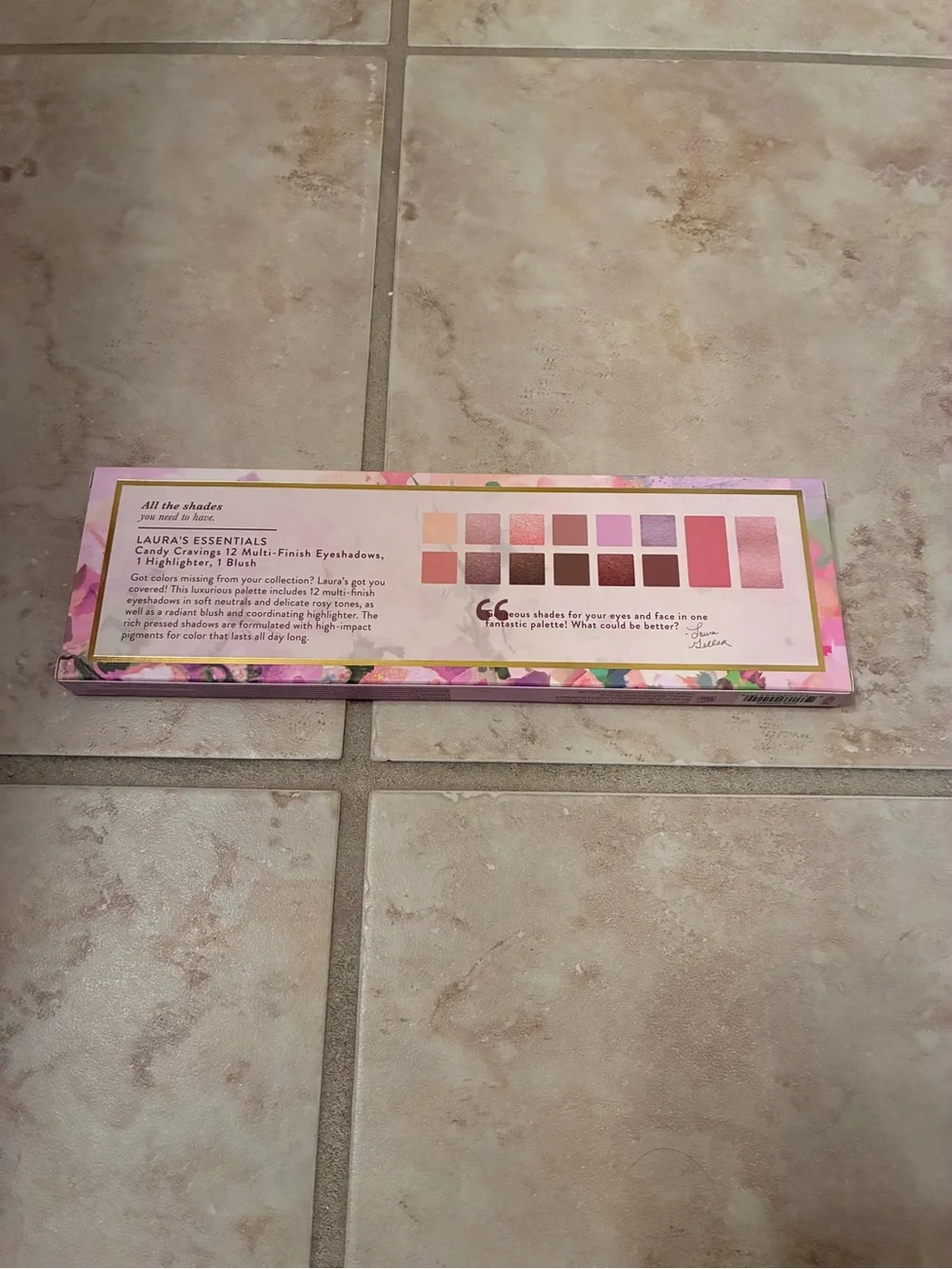 Laura Geller 12 Multi-Finish Eyeshadows, Highlighter & Blush